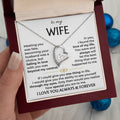 Hollow Love Necklace Pendant Valentine's Day Wife Gift - Norellé