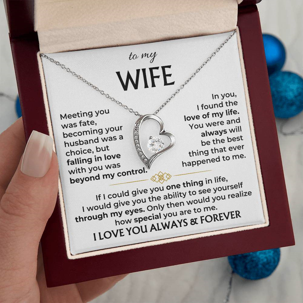 Hollow Love Necklace Pendant Valentine's Day Wife Gift - Norellé