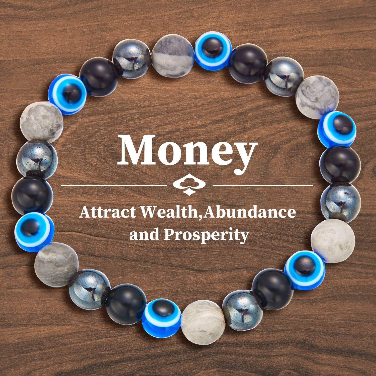 Fashion Personality Meaning Love Natural Stone Bracelet - Norellé
