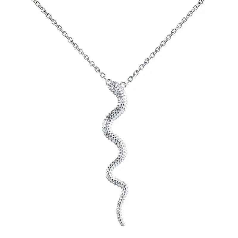 Simulated Snakes Tassel Earrings  Advanced Design Gold Snake Circle Necklace - Norellé
