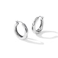Niche Design Unique Streamer Silver Pin Earrings - Norellé