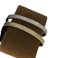 Light Luxury High-grade Exquisite Two-color Full Diamond Fine Bracelet - Norellé