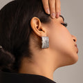 Women's European And American Geometric Pattern Earrings - Norellé