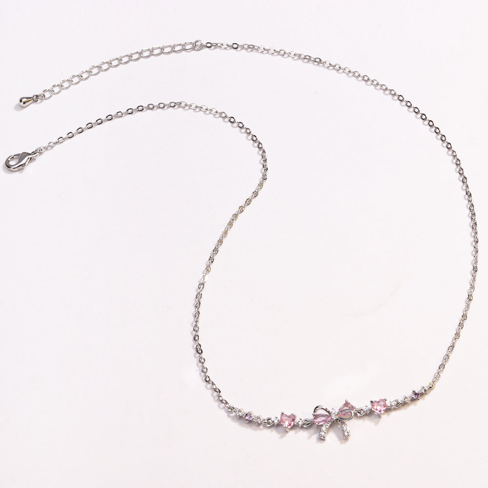 Women's Simple Fashion Personality Bow Necklace - Norellé