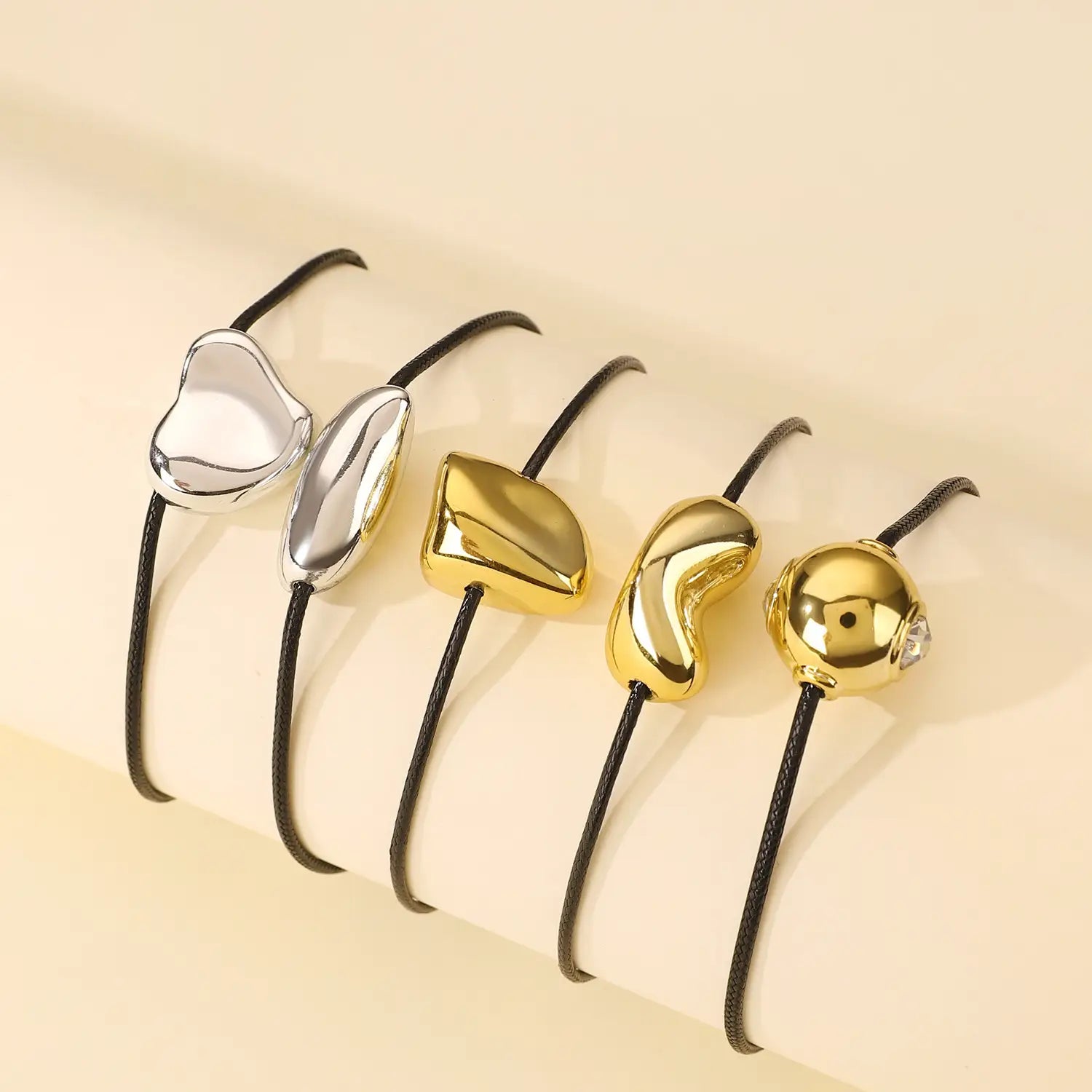 Women’s Simple Ball Love Knotted Bracelet Necklace