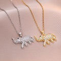 Personalized Fashion Zircon Animal Necklace - Norellé