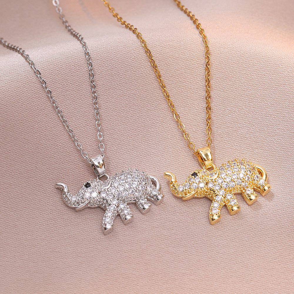 Personalized Fashion Zircon Animal Necklace - Norellé