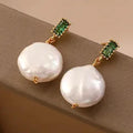 French Retro Natural Fashion Personality Earrings - Norellé