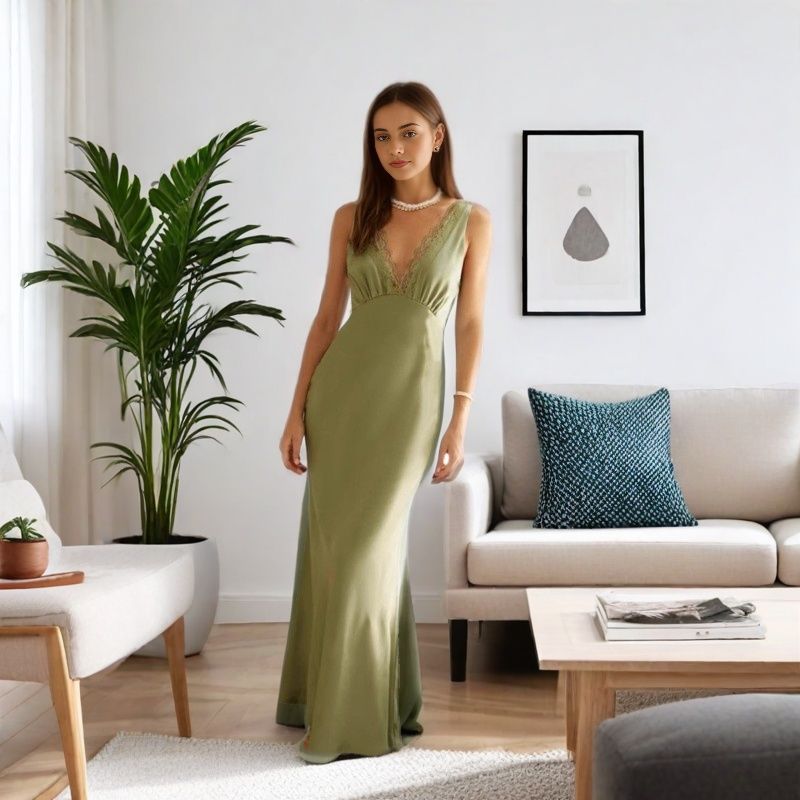 Dress Lace Maxi Dress - Norellé