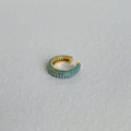 Retro Simple Full Rhinestone Zircon Ear Clip Earrings - Norellé