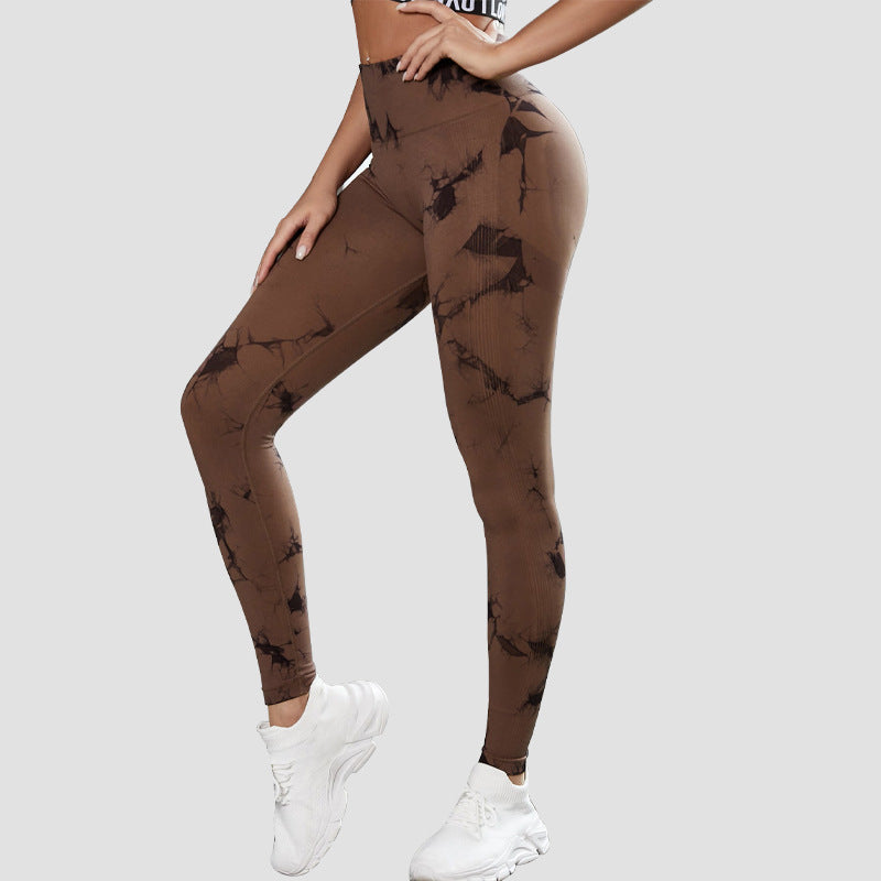 Sports Trousers Skinny Peach Hip Raise High Waist - Norellé
