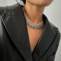 Retro Simple Metal Sweater Chain Necklace For Women - Norellé