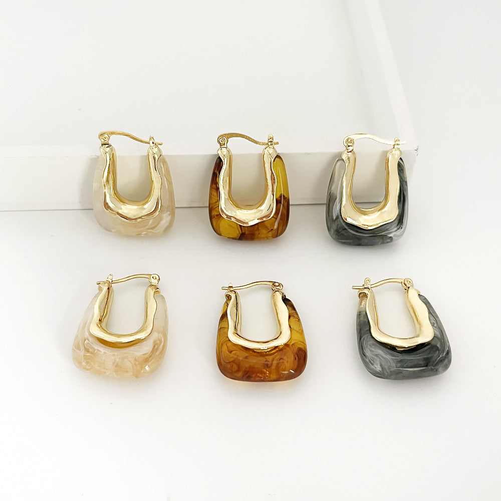 Summer Fashion New U-shaped Earrings For Women - Norellé