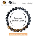 Simple And Versatile Natural Tigereye Magnet Bracelet - Norellé