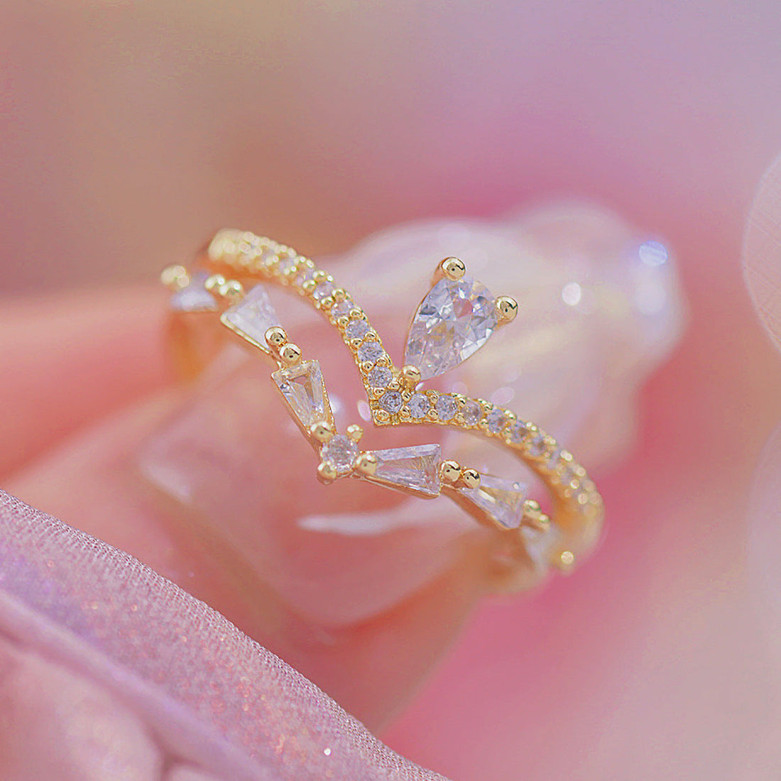 Women's French Style All-matching Fashionable Ring - Norellé