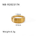 New Retro Style Versatile Geometric Ball Twist Cord For Braiding Ring - Norellé