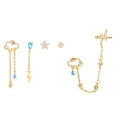 Tassel Earrings Spot Drill Ear Rings - Norellé