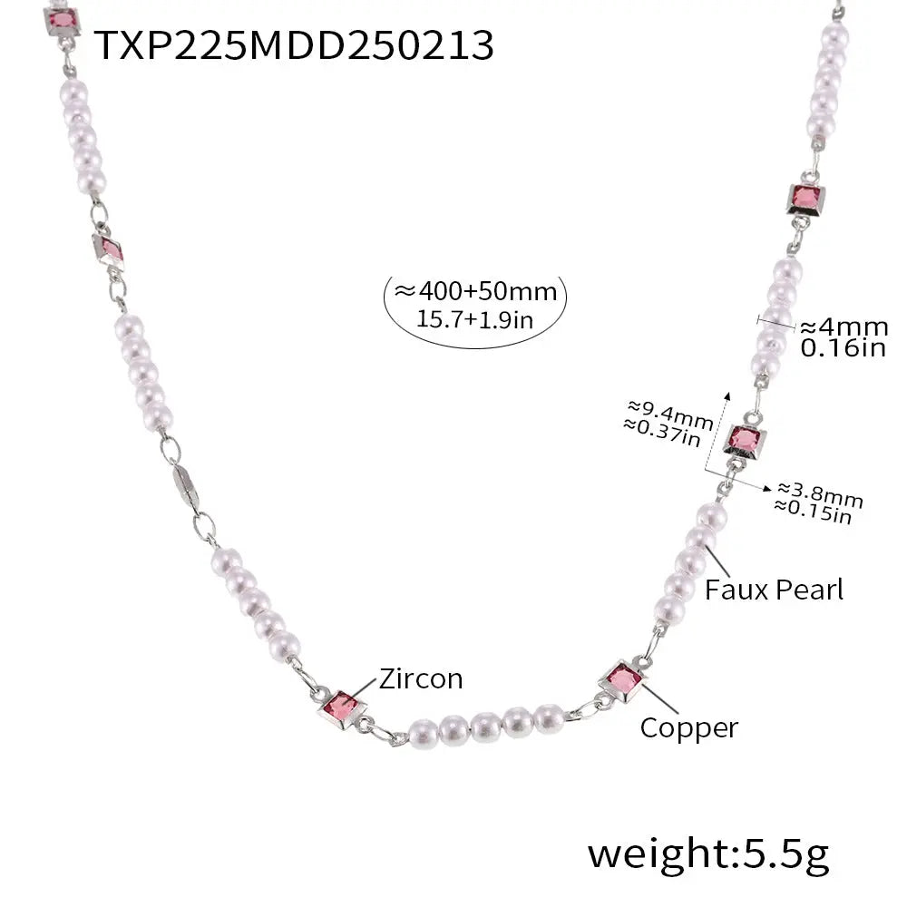 Personalized Clavicle Chain Bracelet Women's Jewelry Suit - Norellé