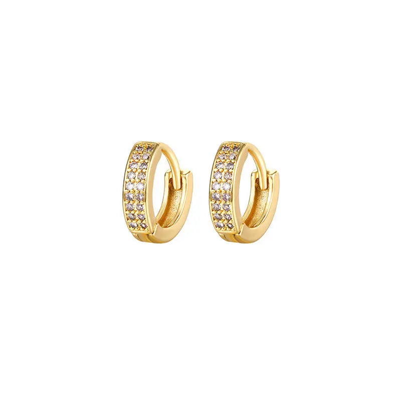 Women's Fashion Zircon Full Diamond Ear Clip - Norellé
