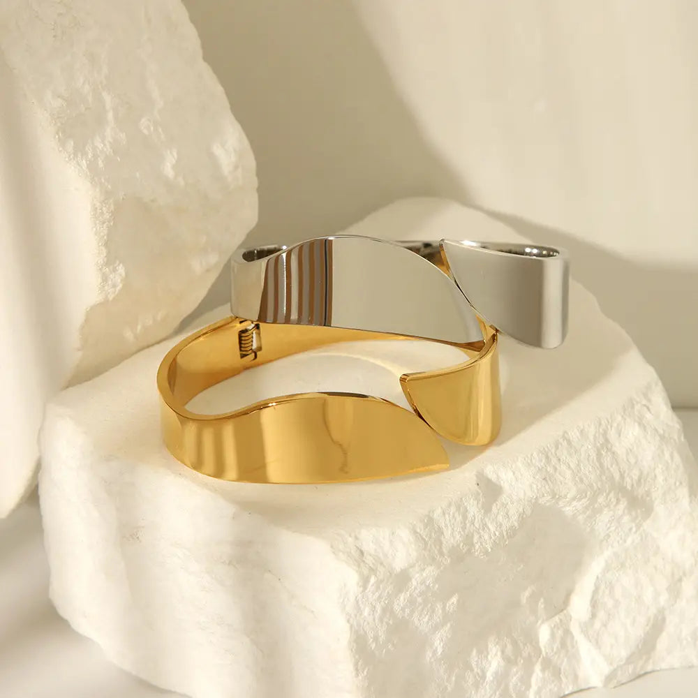 Simple Style Fine Polishing High Quality Personalized Opening Bracelet