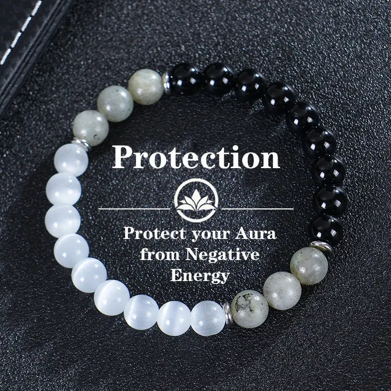 Simple And Versatile Natural Tigereye Magnet Bracelet - Norellé