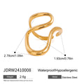 Irregular Line Simple Hollow Ring Personality All-match - Norellé