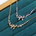 Women's Simple Fashion Personality Bow Necklace - Norellé