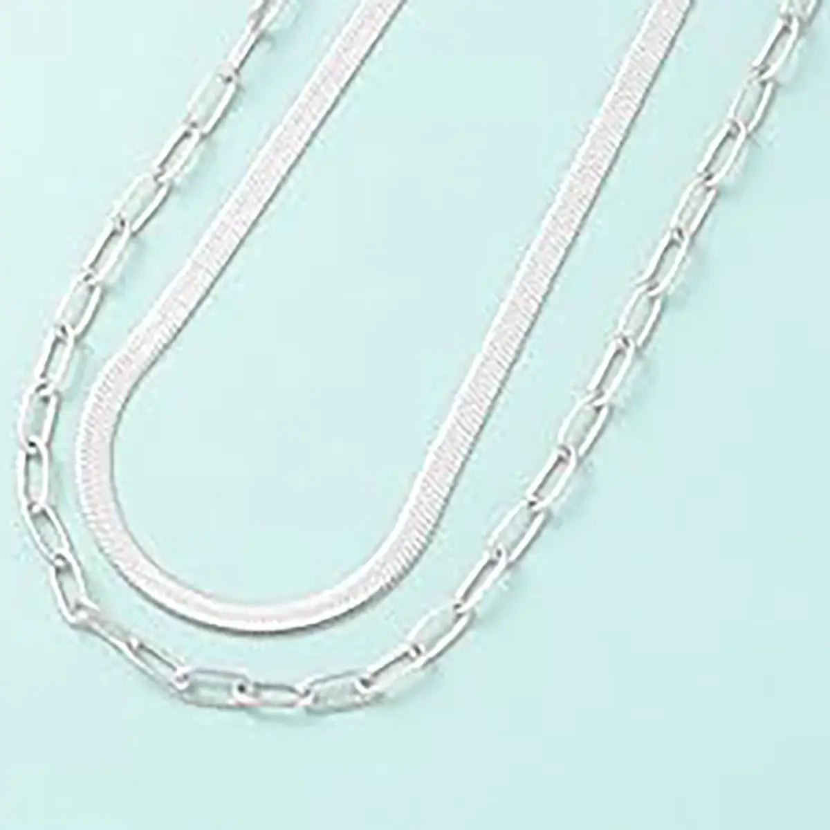 Simple Clip Chain Fashion Multi-layer