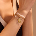 Niche Design Beaded Ocean Style Bracelet Stainless Steel - Norellé