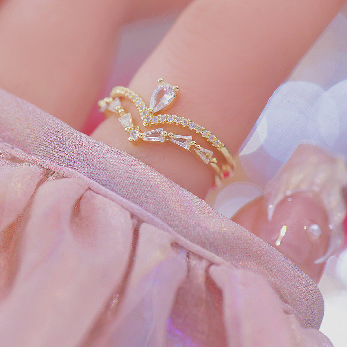 Women's French Style All-matching Fashionable Ring - Norellé
