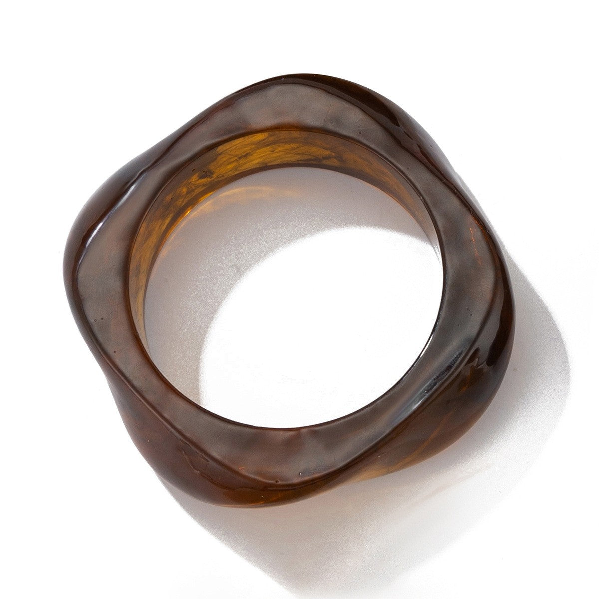 Exaggerated Design Polygon Translucent Bracelet - Norellé