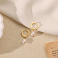 Real Gold Brass Electroplated Fashion Personalized Design Earrings - Norellé