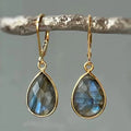 Crystal Crystal Clear Eardrops Beautiful Fashion Graceful Earrings - Norellé