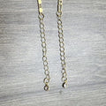 26 Initial Letter Anklets Gold Double Layer Chain Anklet Twin - Norellé
