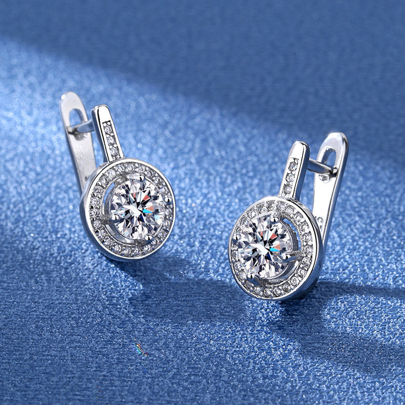 Fashion Design European And American Zircon Earrings For Women - Norellé