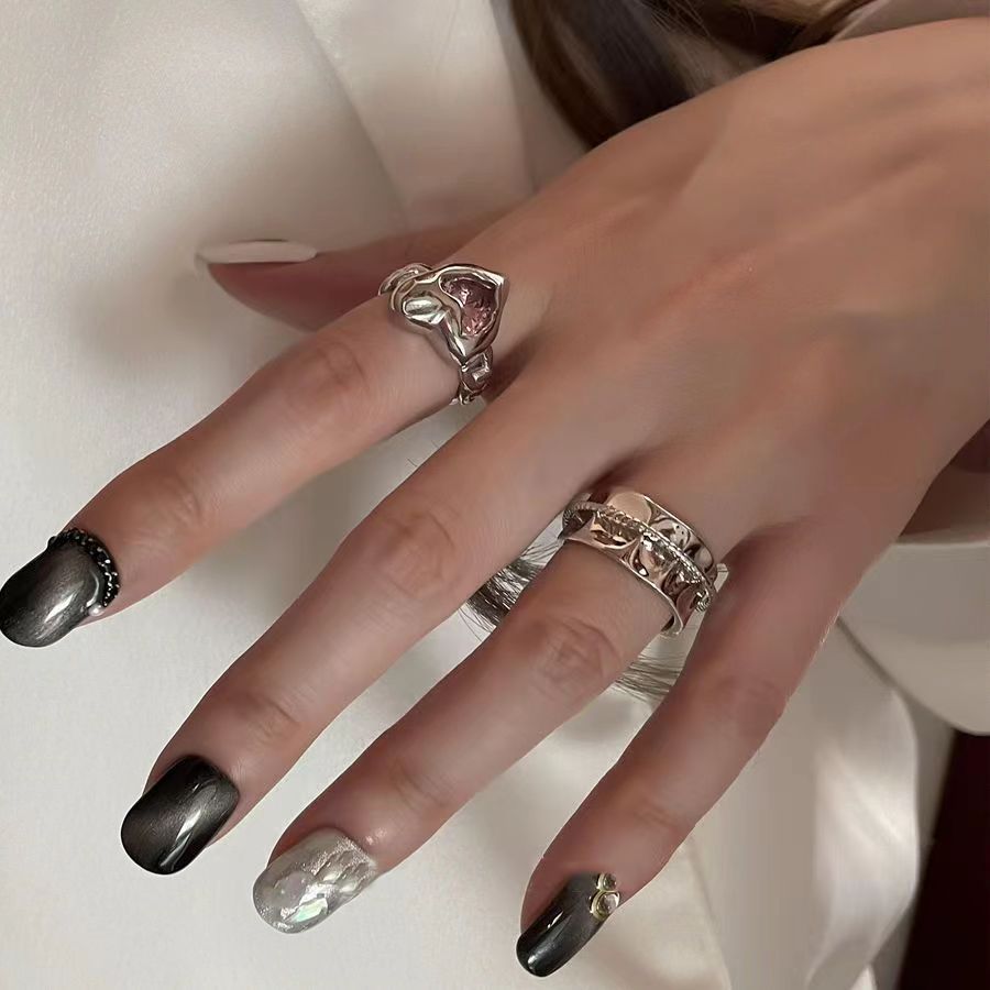Ins Trendy Personality Ring Women's Advanced Heavy Industry - Norellé