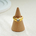 French Retro Simple And Light Luxury Ring - Norellé