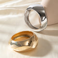 Exaggerated Wide Open Alloy Bracelet - Norellé