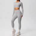 Double-sided Nylon Brushed Nude Feel Tight Exercise Yoga Clothes Suit - Norellé
