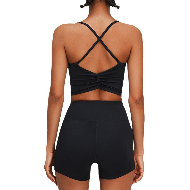 Sports Underwear Women's Cross Beauty Back Vest Yoga - Norellé