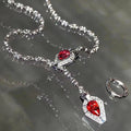 Cool Green Zircon Snake Delicate Style Necklace - Norellé