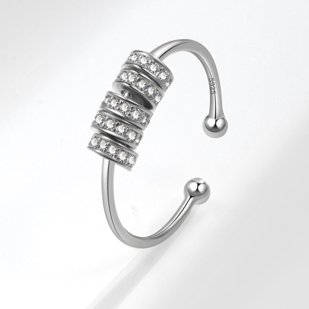 Simple Fashion Color Zircon Ring For Women - Norellé