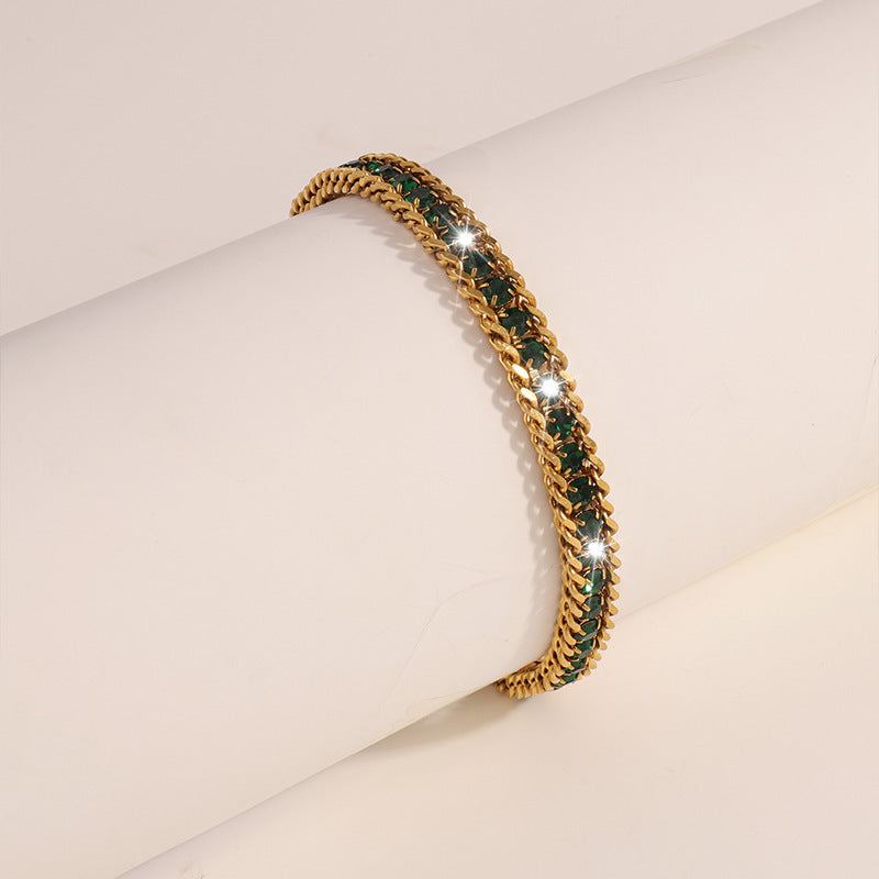 Women's Simple Fashion Personality Stainless Steel Bracelet - Norellé
