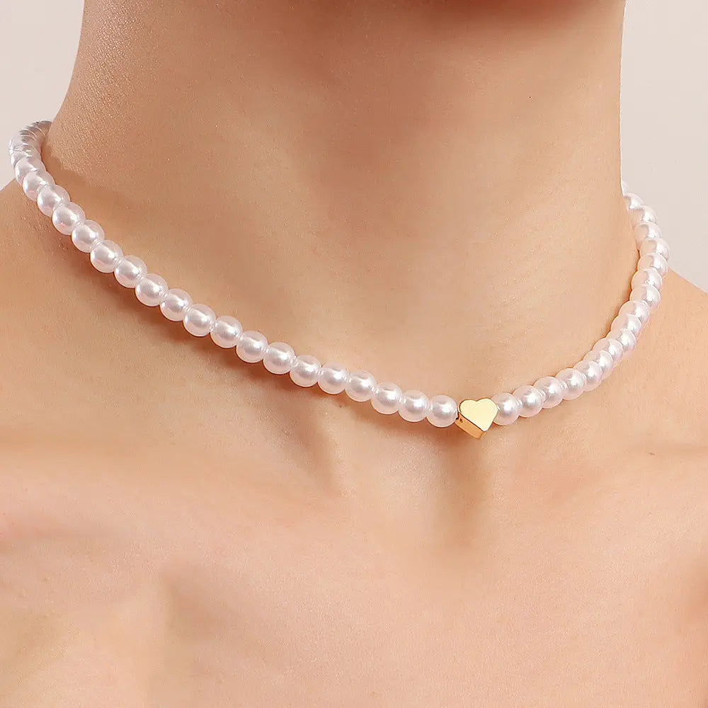 Trend Elegant Jewelry Wedding Big Pearl Necklace For Womenim - Norellé