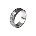 Seven Shang The Temperature Of Stone Impression Marcasite Ring Retro - Norellé