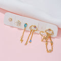 Tassel Earrings Spot Drill Ear Rings - Norellé