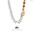 Cool Style Retro Titanium Steel Personalized Beaded Necklace - Norellé