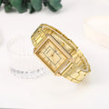 Retro Simple Stylish Square Dial Calendar Quartz Watch - Norellé