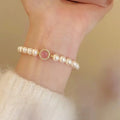 Light Luxury Minority Exquisite French High Sense Beaded Bracelet - Norellé
