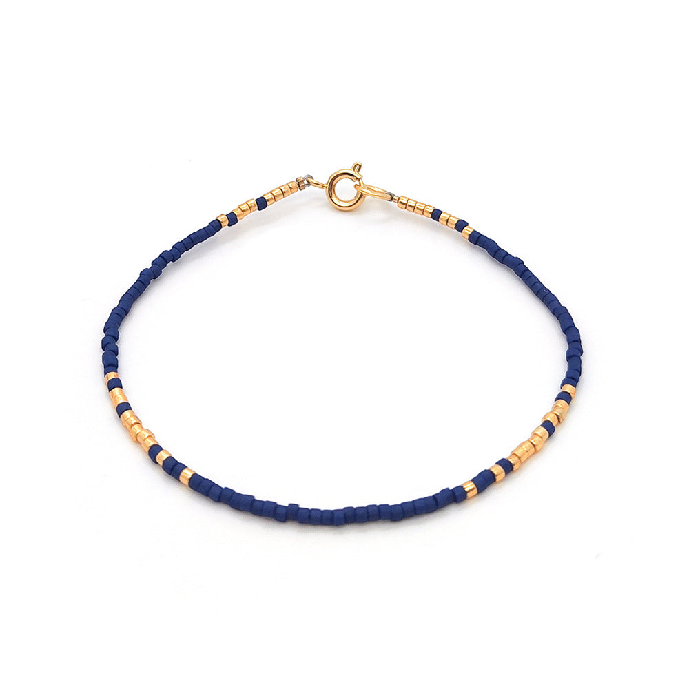 Women's European And American Retro Fashion Bead Woven Handmade Bracelet - Norellé